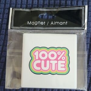 3/$10  100% Cute Magnet